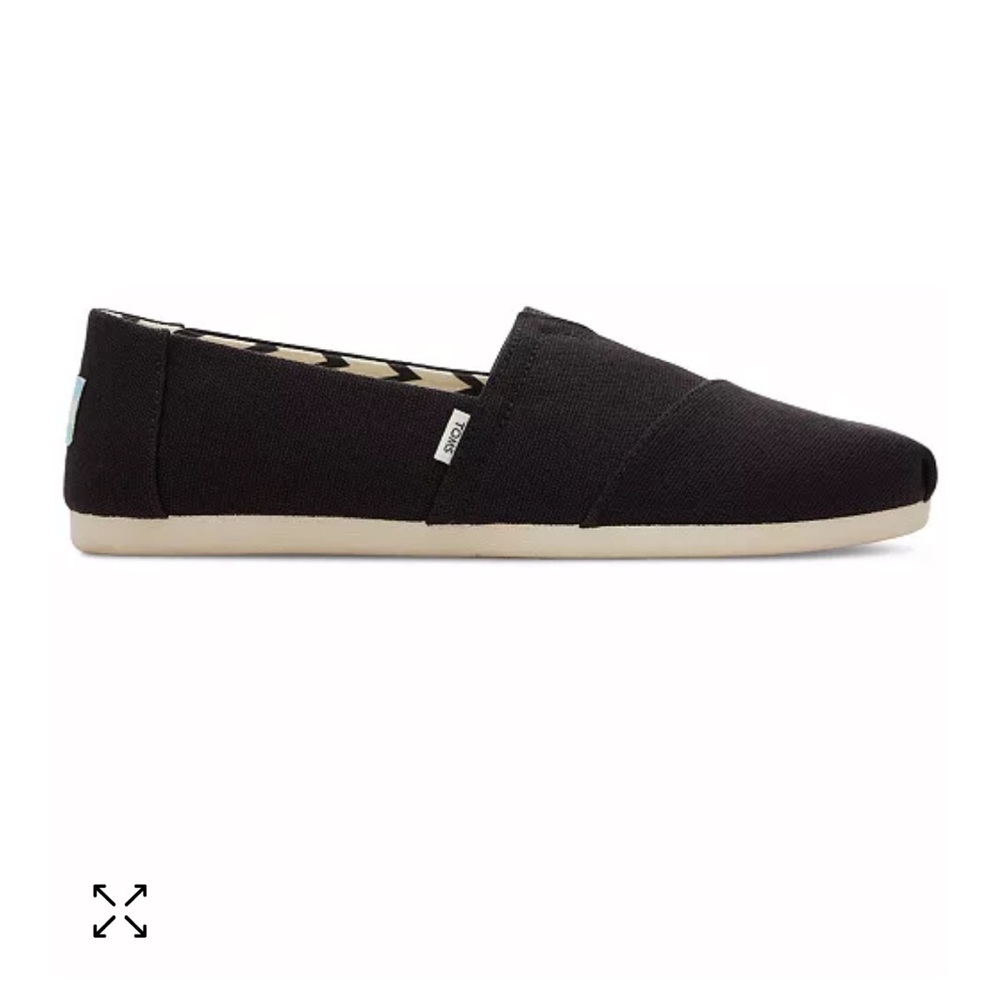 Alpargata Canvas Black Toms